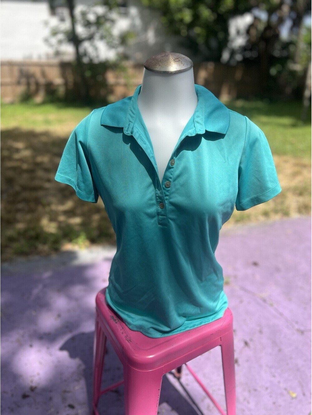 Nike Golf Turquoise Women's Golf Polo